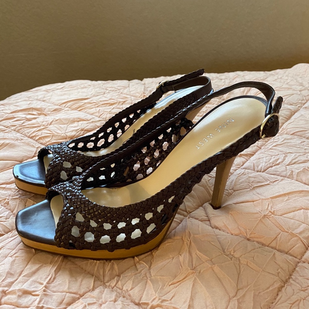 Nine West Brown Sandle